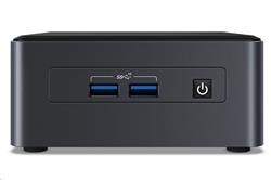 INTEL NUC Tiger Canyon/Kit NUC11TNHi7/i7-1165G7/DDR4/USB3.0/LAN/Wifi/IrisXe/M.2 + 2,5"- NO EU power cord
