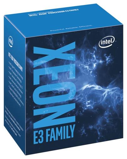 INTEL Xeon E3-1225 v6 Kaby Lake / 4 jádra / 3,3 GHz / 8MB / LGA1151 / 73W TDP / VGA