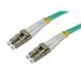 Intellinet Fiber optic patch cable LC-LC duplex 1m 50/125 OM3 multimode