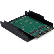 INTER-TECH KT005B řadič SATA pro 2x M.2 SATA SSD