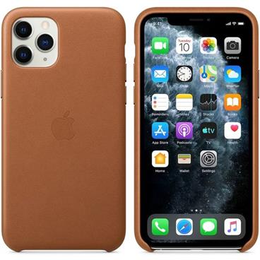 iPhone 11 Pro Leather Case - Saddle Brown