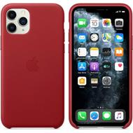 iPhone 11 Pro Max Leather Case - Red