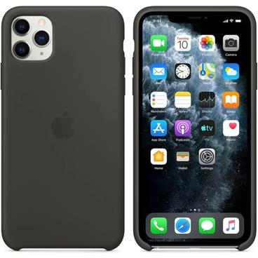 iPhone 11 Pro Max Silicone Case - Black