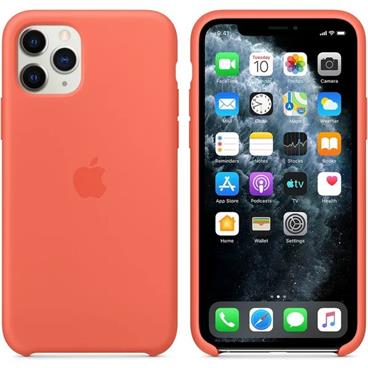 iPhone 11 Pro Silicone Case - Clementine (Orange)