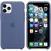 iPhone 11 Pro Silicone Case - Linen Blue