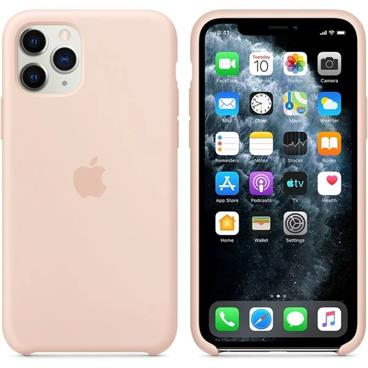 iPhone 11 Pro Silicone Case - Pink Sand