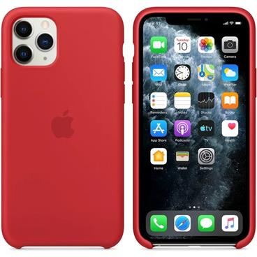 iPhone 11 Pro Silicone Case - Red