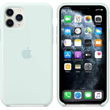 iPhone 11 Pro Silicone Case - Seafoam