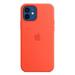 iPhone 12|12Pro Silicone Case w MagSafe El.Orange