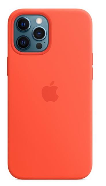 iPhone 12ProMax Silicone Case w MagSafe El.Orange