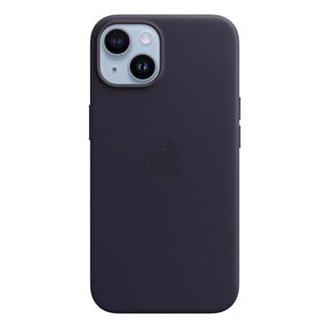 iPhone 14 Leather Case with MagSafe - Ink