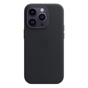 iPhone 14 Pro Leather Case with MagSafe - Midnight