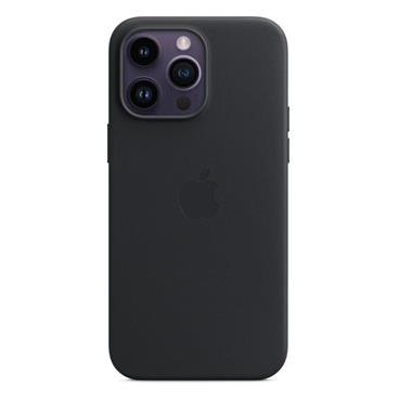 iPhone 14 Pro Max Leather Case with MS - Midnight