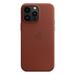 iPhone 14 Pro Max Leather Case with MS - Umber
