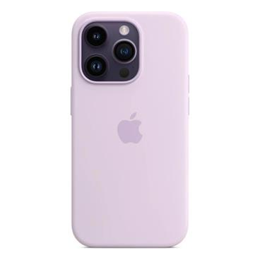 iPhone 14 Pro Max Silicone Case with MS - Lilac