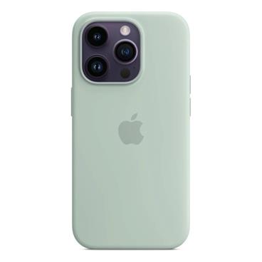 iPhone 14 Pro Max Silicone Case with MS-Succulent