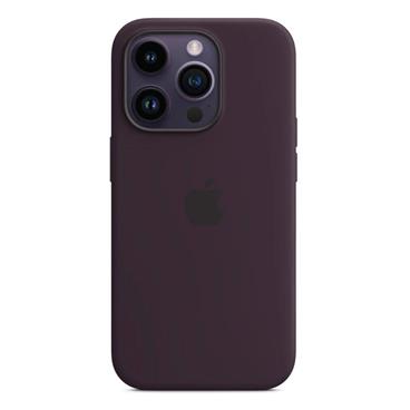 iPhone 14 Pro Silicone Case with MS - Elderberry