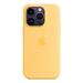 iPhone 14 Pro Silicone Case with MS - Sunglow