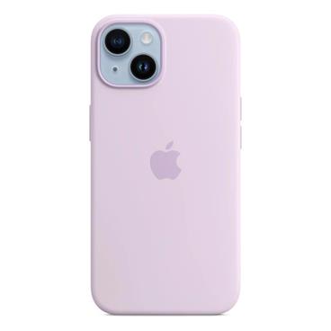 iPhone 14 Silicone Case with MS - Lilac