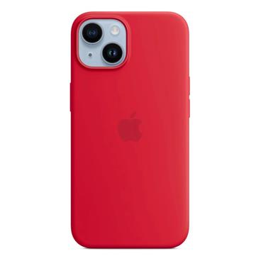 iPhone 14 Silicone Case with MS - (PRODUCT)RED