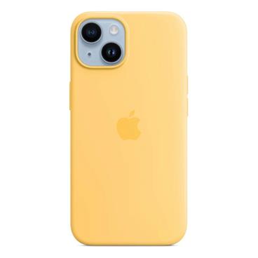 iPhone 14 Silicone Case with MS - Sunglow