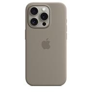 iPhone 15 Pro Silicone Case with MS - Clay