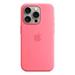 iPhone 15 Pro Silicone Case with MS - Pink