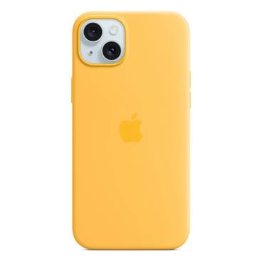 iPhone 15+ Silicone Case with MS - Sunshine