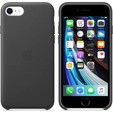 iPhone SE Leather Case - Black