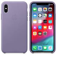 iPhone XS Max Leather Case - Lilac