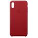 iPhone XS Max Leather Case - (PRODUCT)RED