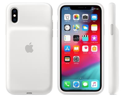 iPhone XS Smart Battery Case - White