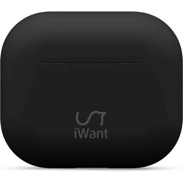 iWant AirPods 3.generace ultra-tenké pouzdro černé
