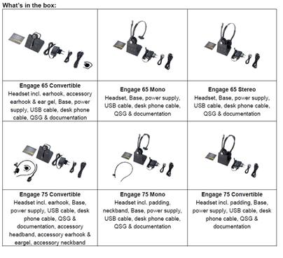 Jabra Engage 75 Convertible