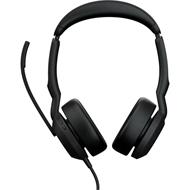 Jabra Evolve2 50/Stereo/ANC/USB/Drát/BT/Bezdrát/MS/Černá