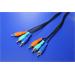 Kabel 3x Cinch (M) - 3x Cinch (M), RGB video, 2m
