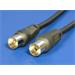 Kabel anténní 75 Ohm, IEC169-2, M-F, 0,5m