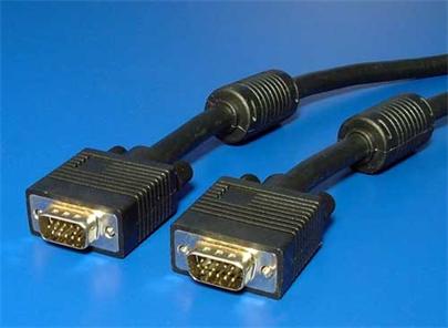 Kabel datový k monitoru 3m /15M-15M, DDC2 s ferity