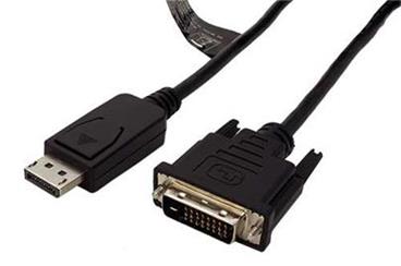 Kabel DisplayPort DP M -> DVI M, 3m
