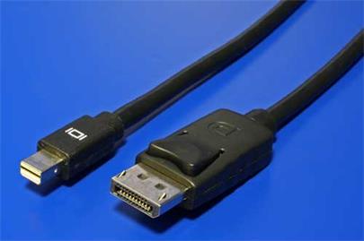 Kabel DisplayPort DP M -> miniDS M, 2m
