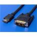Kabel DVI-D(M) single /HDMI M, 2m