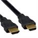 Kabel HDMI-HDMI M/M 0,5m zlac. kon. stin 1.4,černý