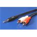 Kabel jack 3,5M - 2x cinch(M), 5m
