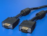 Kabel prodlužovací k monitoru datový 2m/ 15M-15F (stíněný)