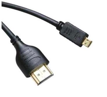 KABEL propojovací HDMI M - HDMI micro D , 2m, dual shielded, standard 1.3, HQ