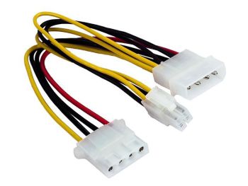 Kabel redukce napájení GEMBIRD 1x 5,25" na 1x 4pin P4 konektor