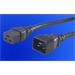 Kabel síťový prodlužovací 220V 16A (IEC320-C19/C20) 2m (pro zdroj, monitor)