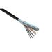 Kabel Solarix SXKD-5E-FTP-PVC+PE dvojtý plášť, FTP Cat5e drát, 305m, PE venkovní
