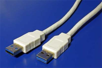 Kabel USB 3.0 , A-A propojovací 1,8m (stíněný)