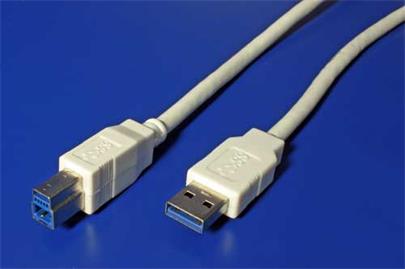 Kabel USB 3.0 , A-B 1,8m (stíněný)